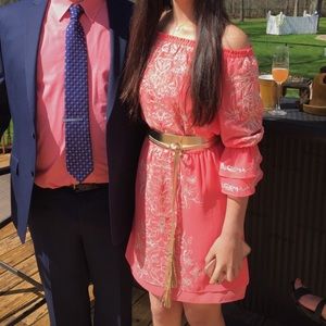 White House BlackMarket off the shoulder dress